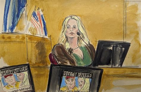 Key moments from Stormy Daniels' heated testimony .